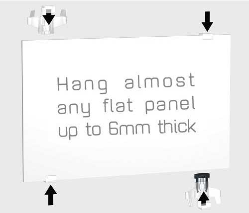 Panel Display Hanging Kit (10kg)