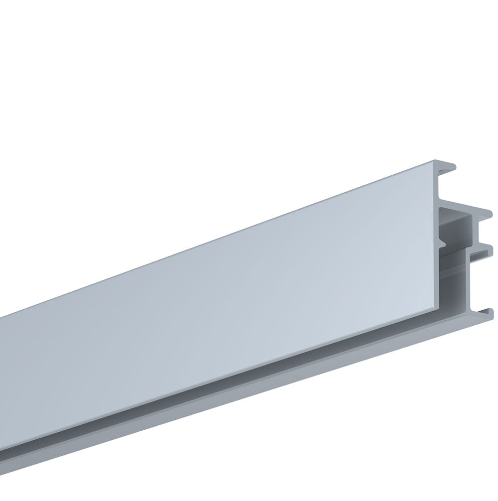 PRO Picture Hanging Rail (Silver, 200cm) inc fittings