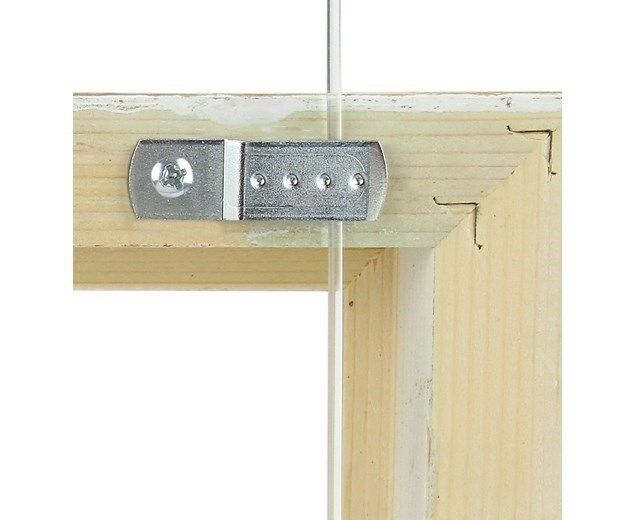 Vertical Hanger Guide for Wooden Frames